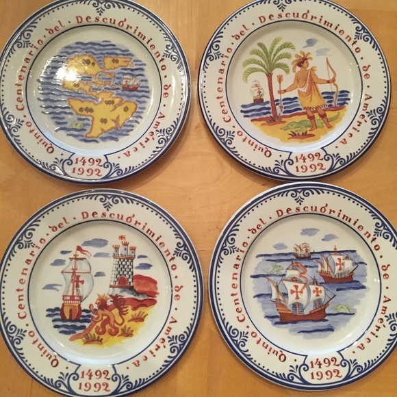 Tiffany & Co. Other - Tiffany & Co Columbus Discovery Plates  (4)